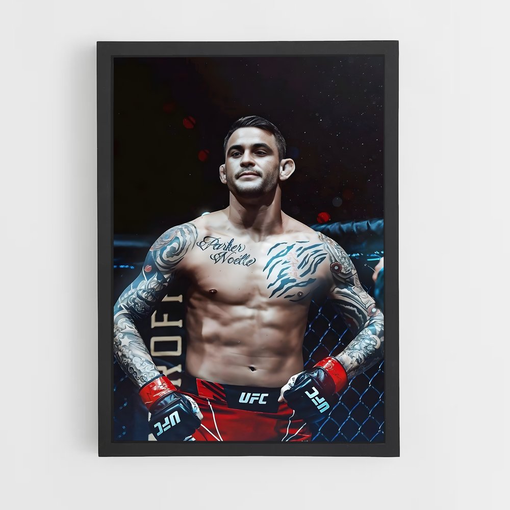 Poster L'Artiste du Combat – affiche MMA (vue 2)